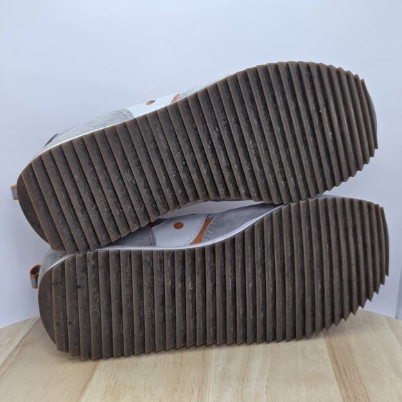 SAUCONY JAZZ 81 LOW LACE ]WOMENS SIZE 8 SHOES GREY/BLACK SNEAKERS - Picture 8 of 9